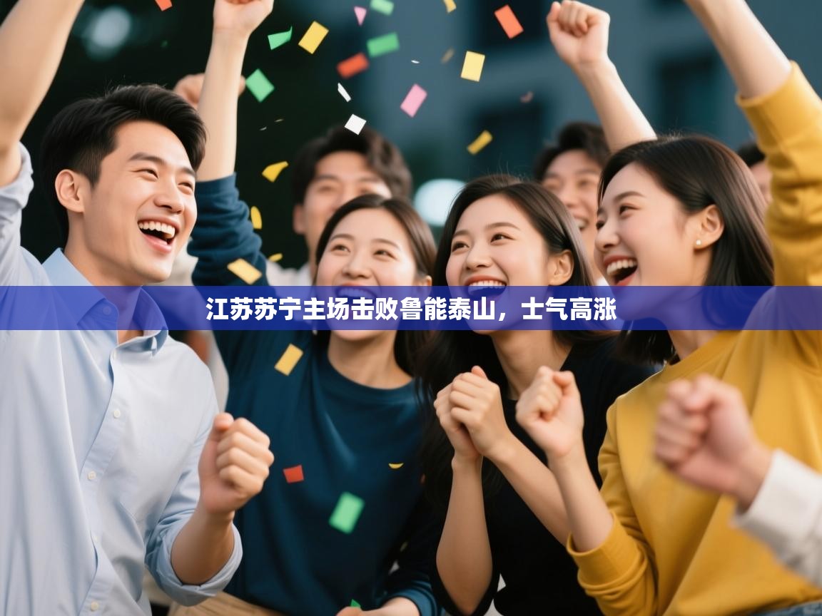 江苏苏宁主场击败鲁能泰山，士气高涨  第1张